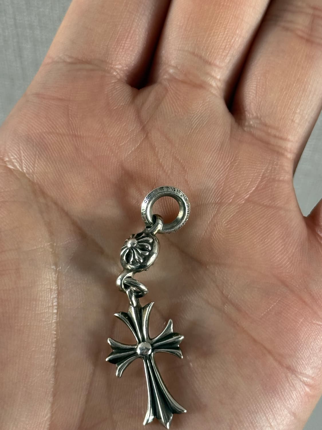 크롬하츠 원볼타이니 크로스 펜던트 상품이미지5