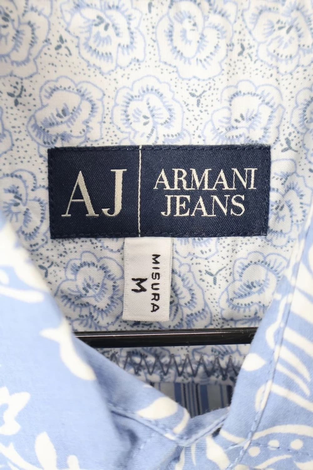 Armani Jeans Pattern Mix Stripe Shirt 상품이미지6