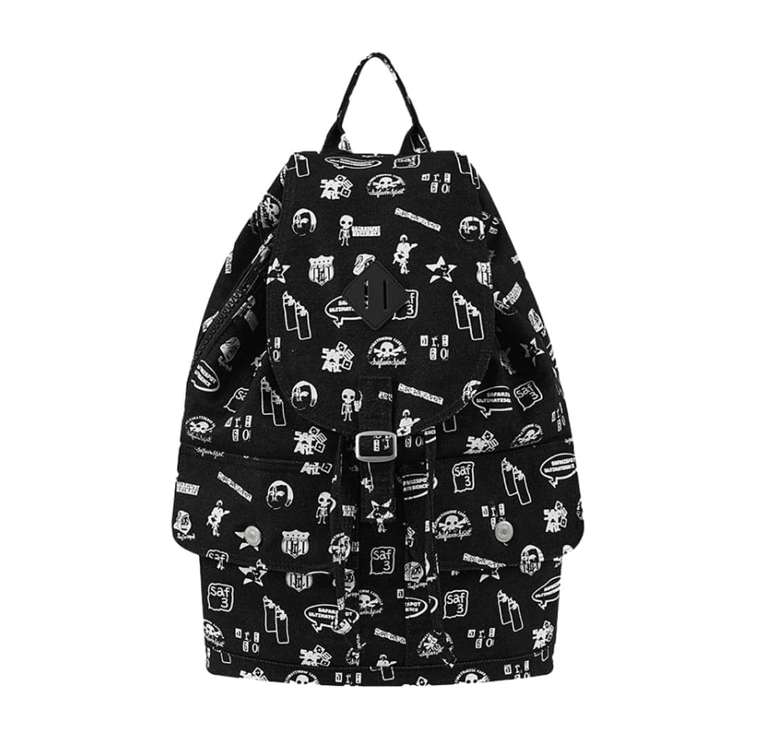 구해요💦 사파리스팟 데님 백팩 상품이미지1