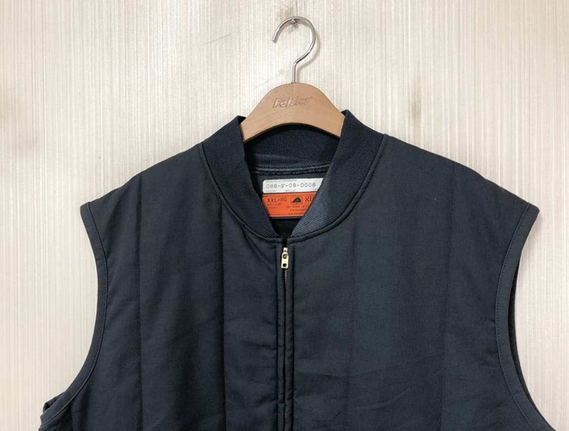 레드캡(Red Kap) 퀼티드 베스트 VT22 차콜그레이 2XL 상품이미지7