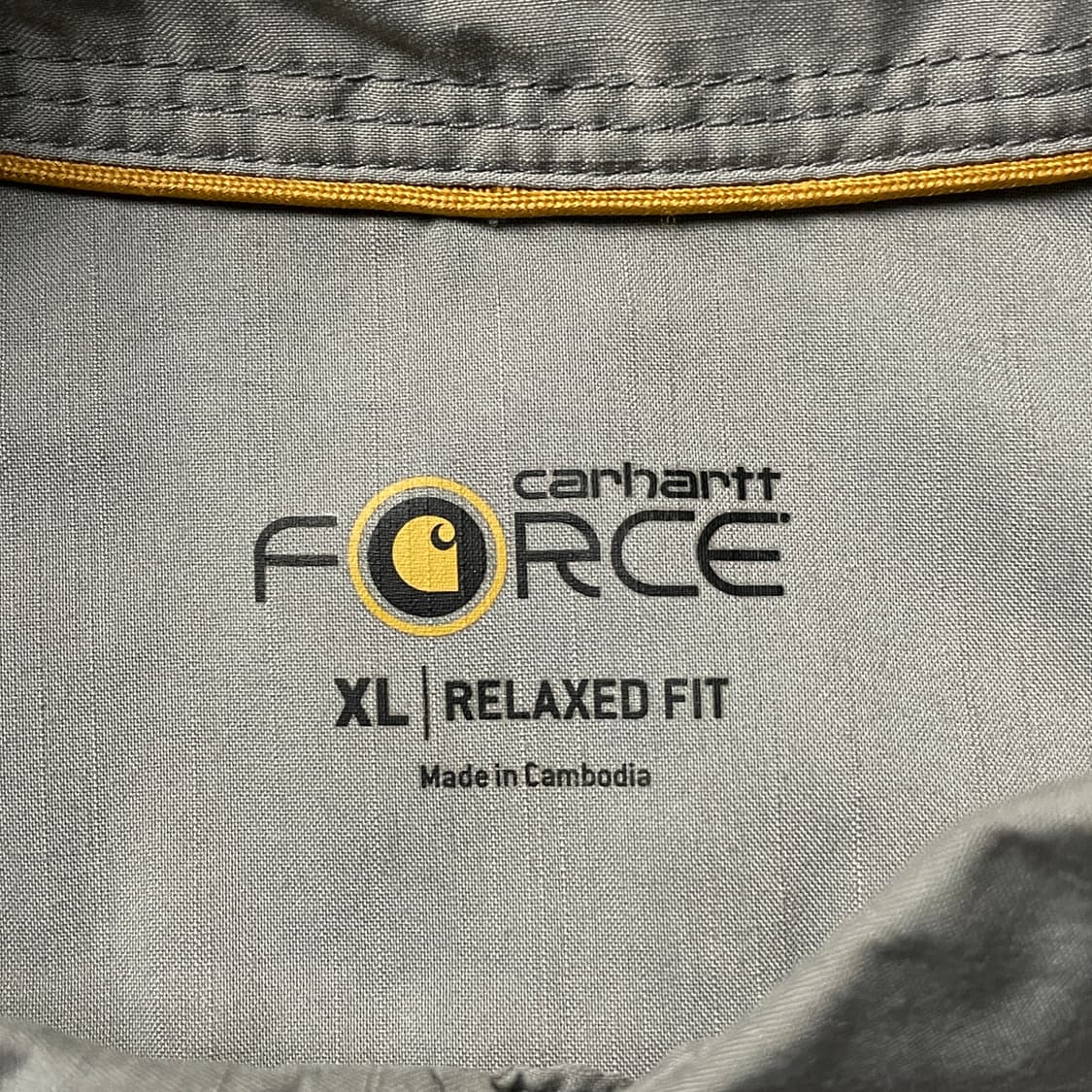 CARHARTT 칼하트 빈티지 그레이 플랩포켓 워크 셔츠 A00892 상품이미지9