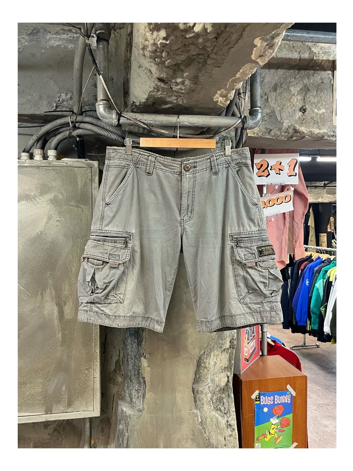 디키즈 카고 하프 팬츠 차콜 34 #csz3384 상품이미지1