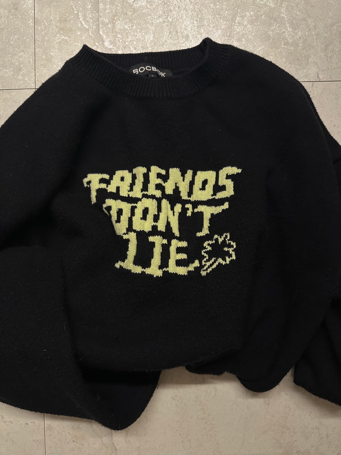 복복 니트 L 상품이미지3