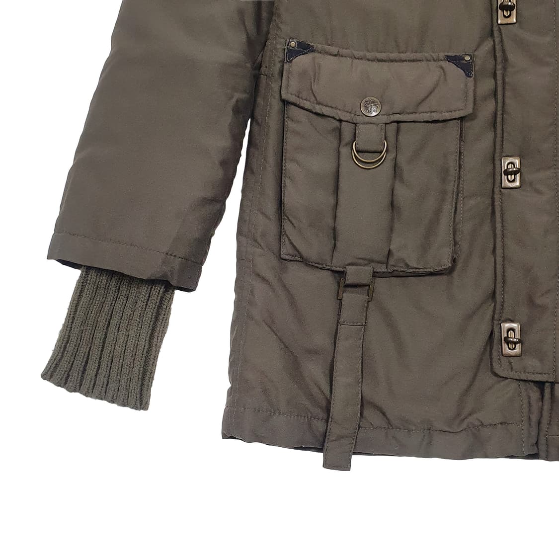 (cecil mcbee) 핸드 워머 야상 패딩 카키 상품이미지4