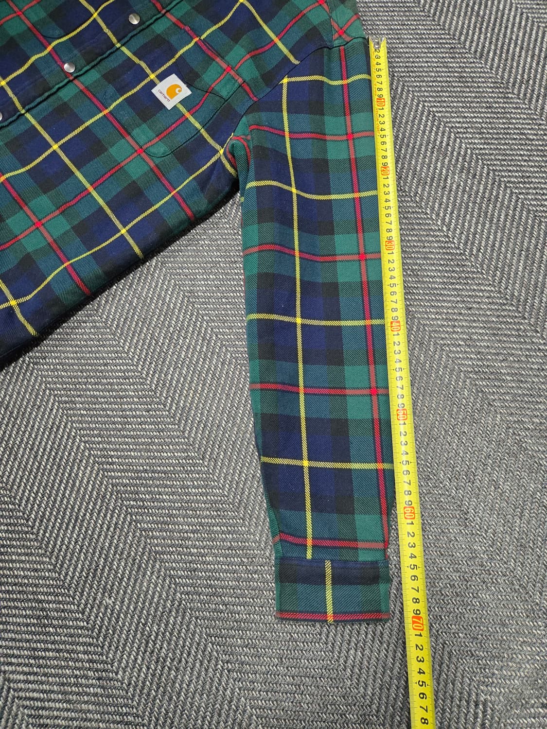 칼하트 체크 셔츠 남방 플란넬 자켓 상품이미지8