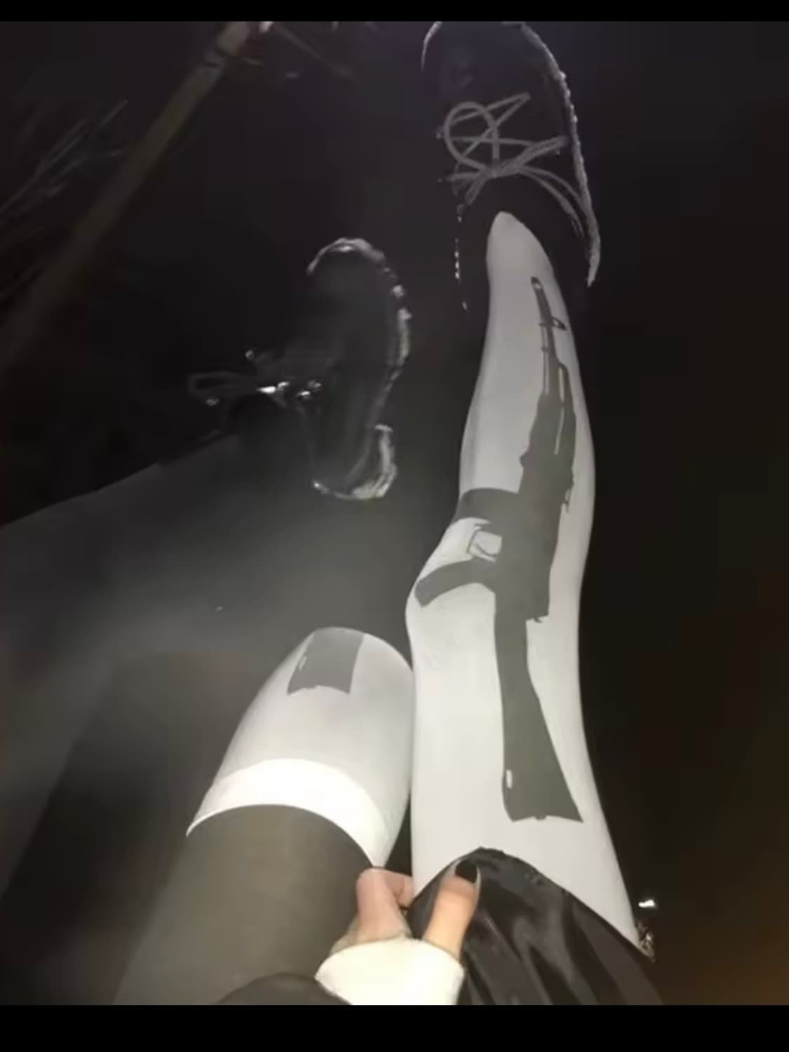 프린팅 스타킹 상품이미지1