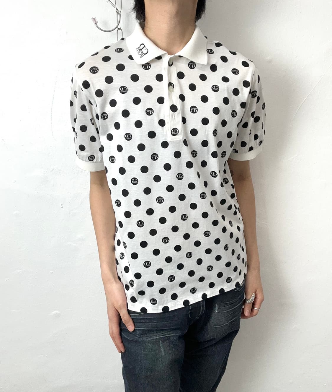Christian Dior Sports 90s Polka Dot Polo 상품이미지1