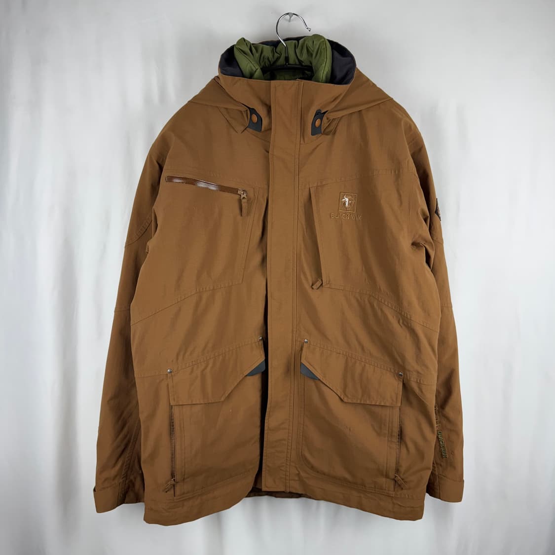  (무료배송)95) 블랙야크 고어택스 내피포함 바람막이 브라운 상품이미지2