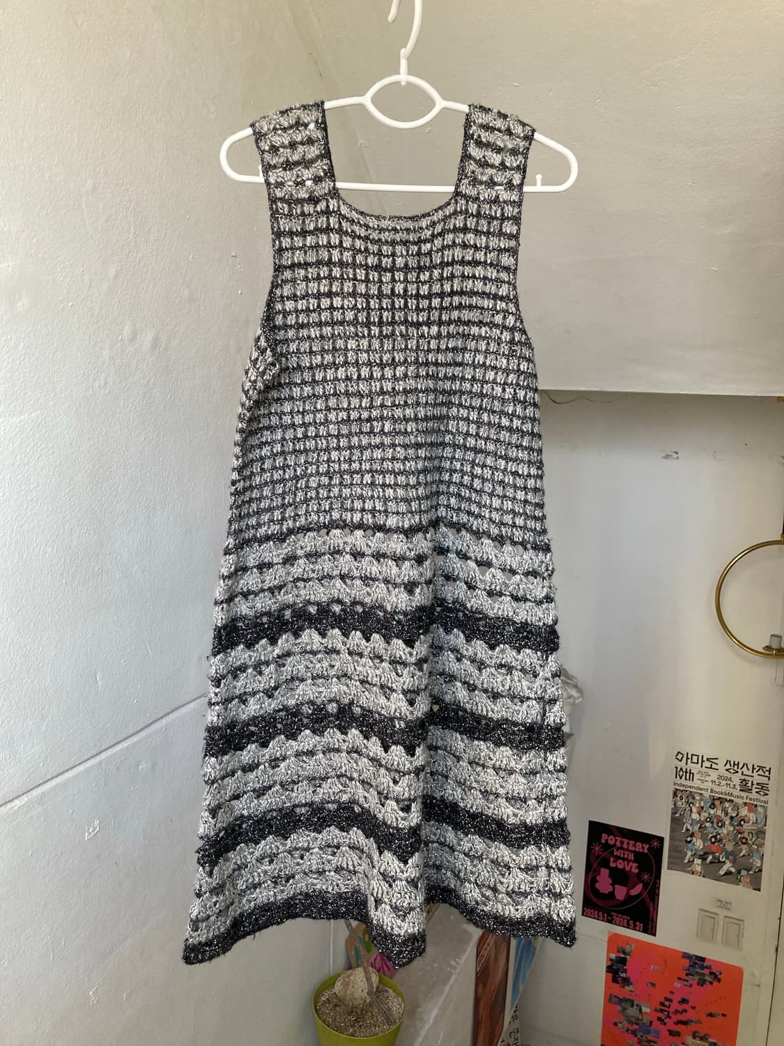 핸드메이드 뜨개 파티 드레스 상품이미지5