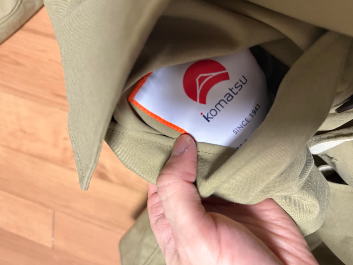 빔즈 플러스 코마츠원단 리버서블 코트 상품이미지5