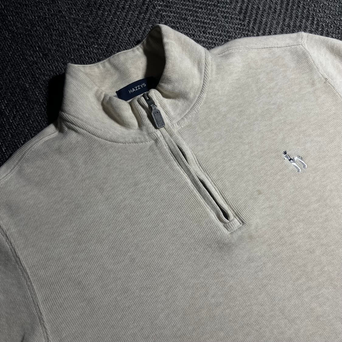 [105] HAZZYS 해지스 반집업 니트 상품이미지3