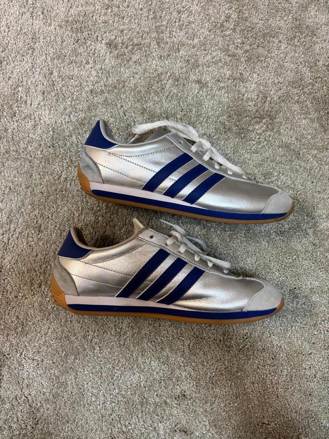 아디다스 컨트리 OG 매트 실버 브라이트 블루(240) 상품이미지3