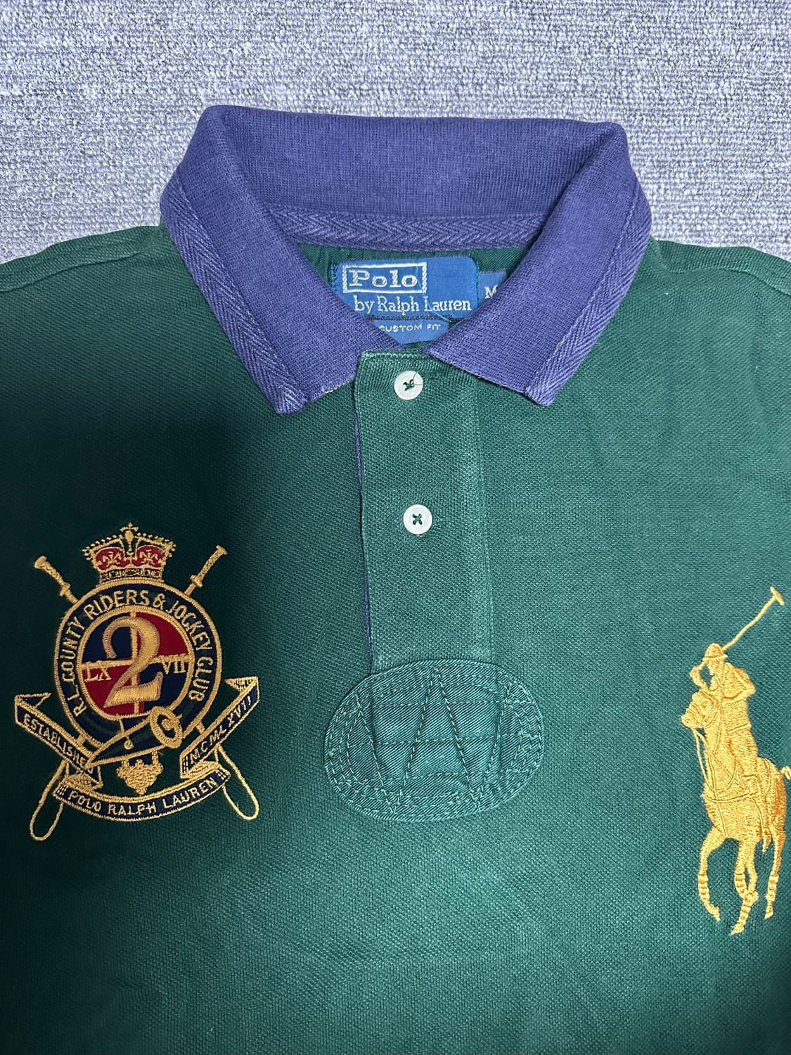 폴로 빅포니 럭비 카라티 그린 상품이미지2