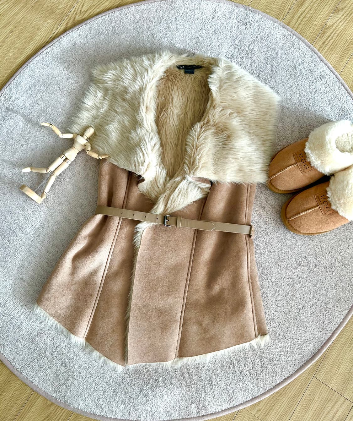 아르마니 익스체인지(A|X) 무스탕 베스트 상품이미지1