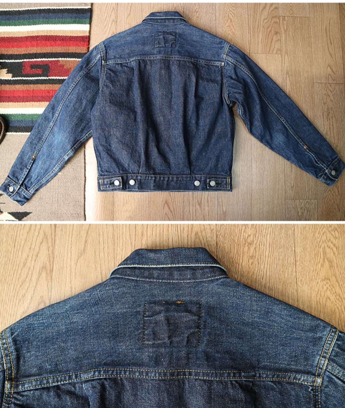 90s LVC 리바이스 71507XX 빅E 빈티지 셀비지 2세대 데님36 상품이미지6