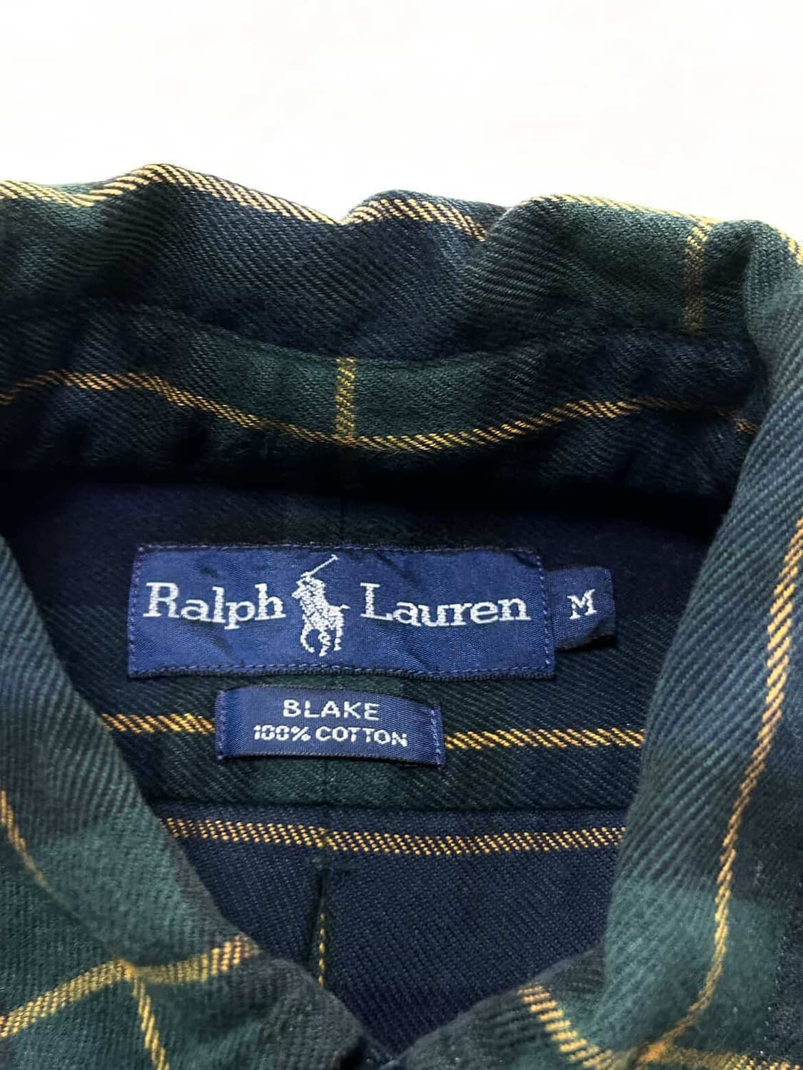 폴로 그린포니 체크셔츠 상품이미지8