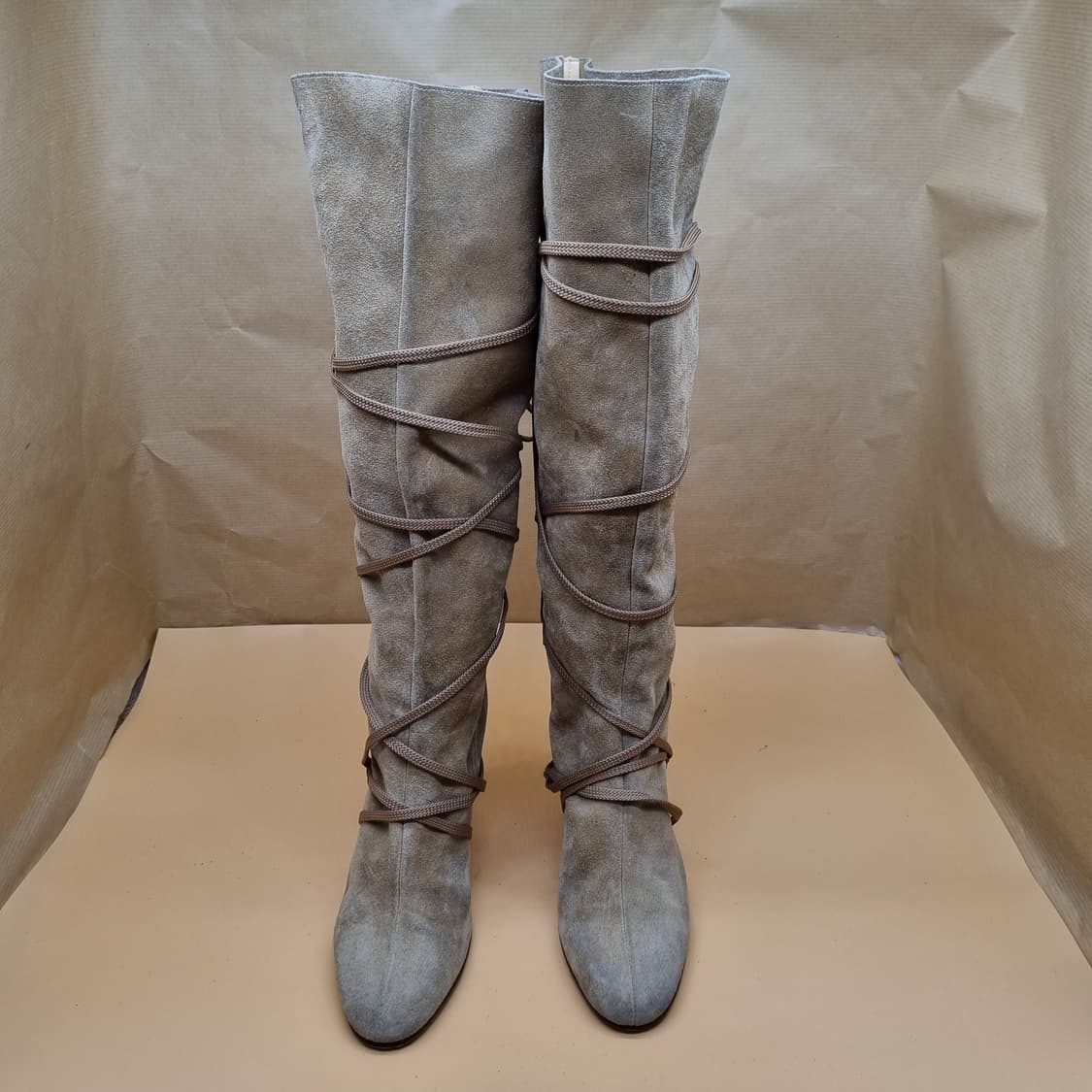 마이클코어스 스웨이드 롱부츠230 굽8.5 상품이미지2