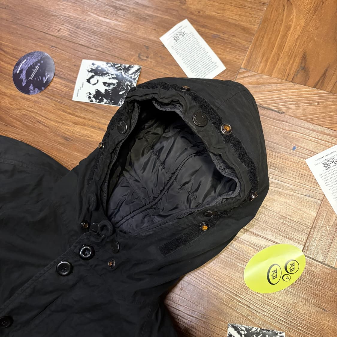 90S CP COMPANY M51 오버사이즈드 파카 블랙 상품이미지2