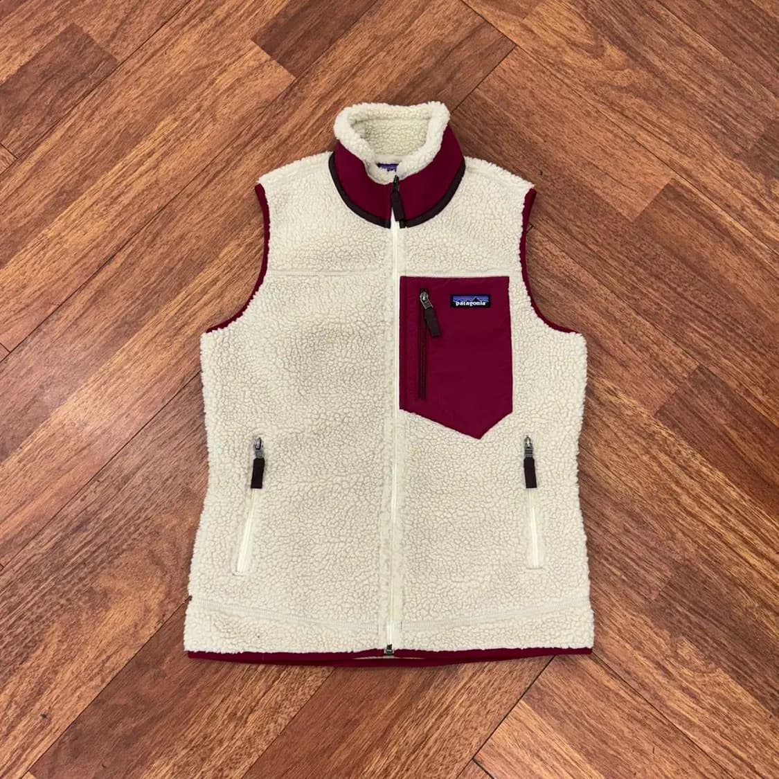 여성용 S 파타고니아 레트로 플리스 베스트 조끼 상품이미지1