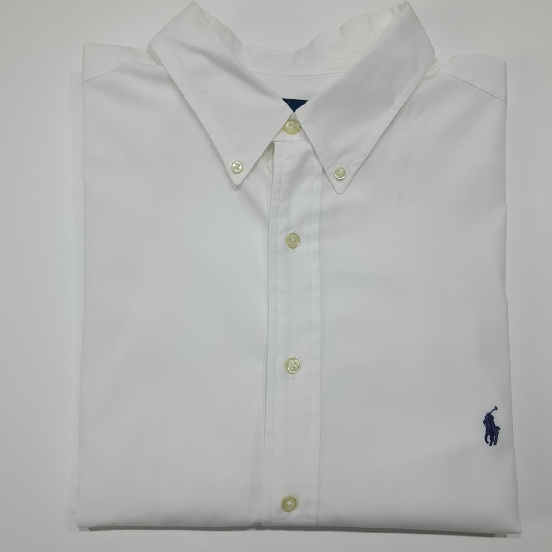 CL474 2XB 폴로 코튼 버튼다운 화이트 셔츠 남방 상품이미지8