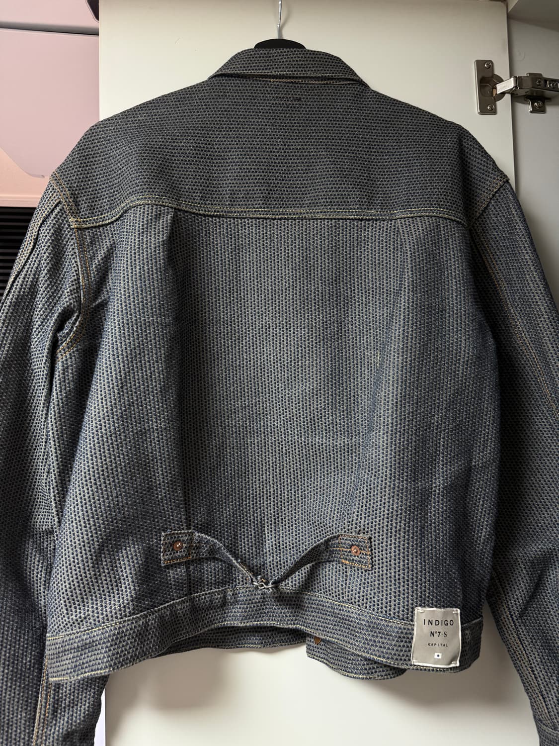 캐피탈 센츄리 데님 1세대 자켓 N7S 차콜 인디고 상품이미지3