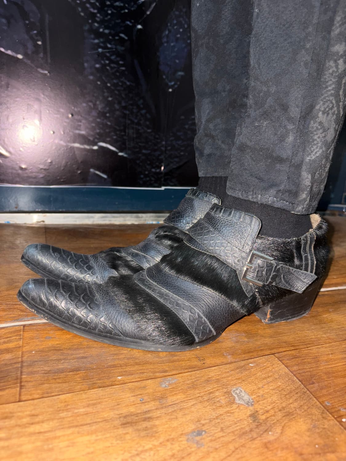 Tornado mart calf hair leather boots 상품이미지9