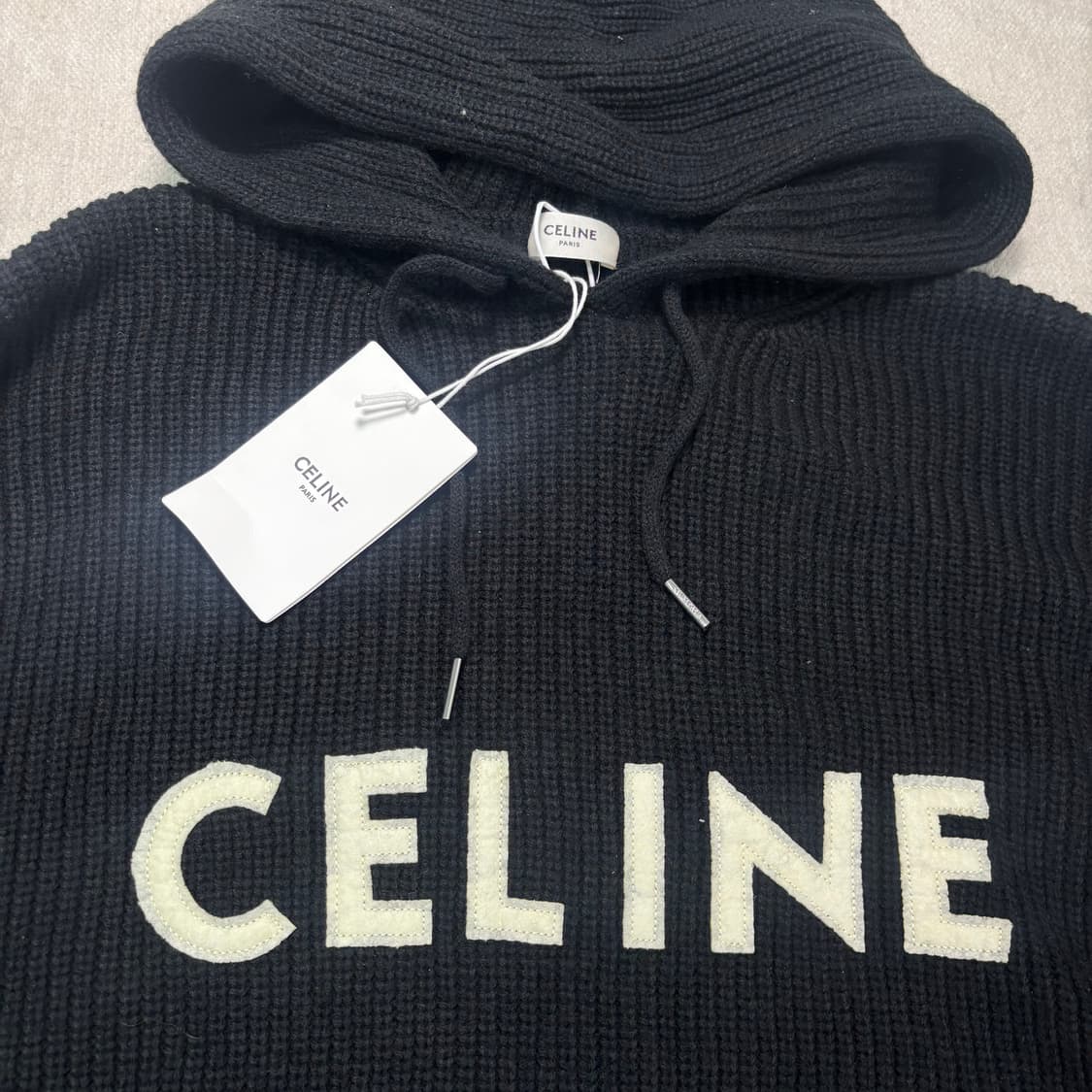 110 셀린느 리브드 빅로고 니트 상품이미지2