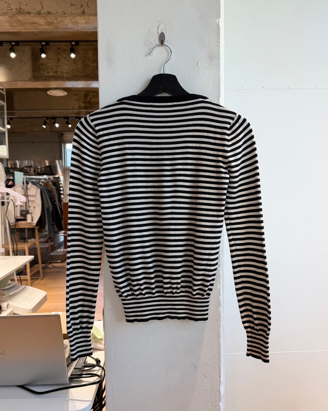 돌체앤가바나 스트라이프 블랙 스트라이프 니트 상품이미지7