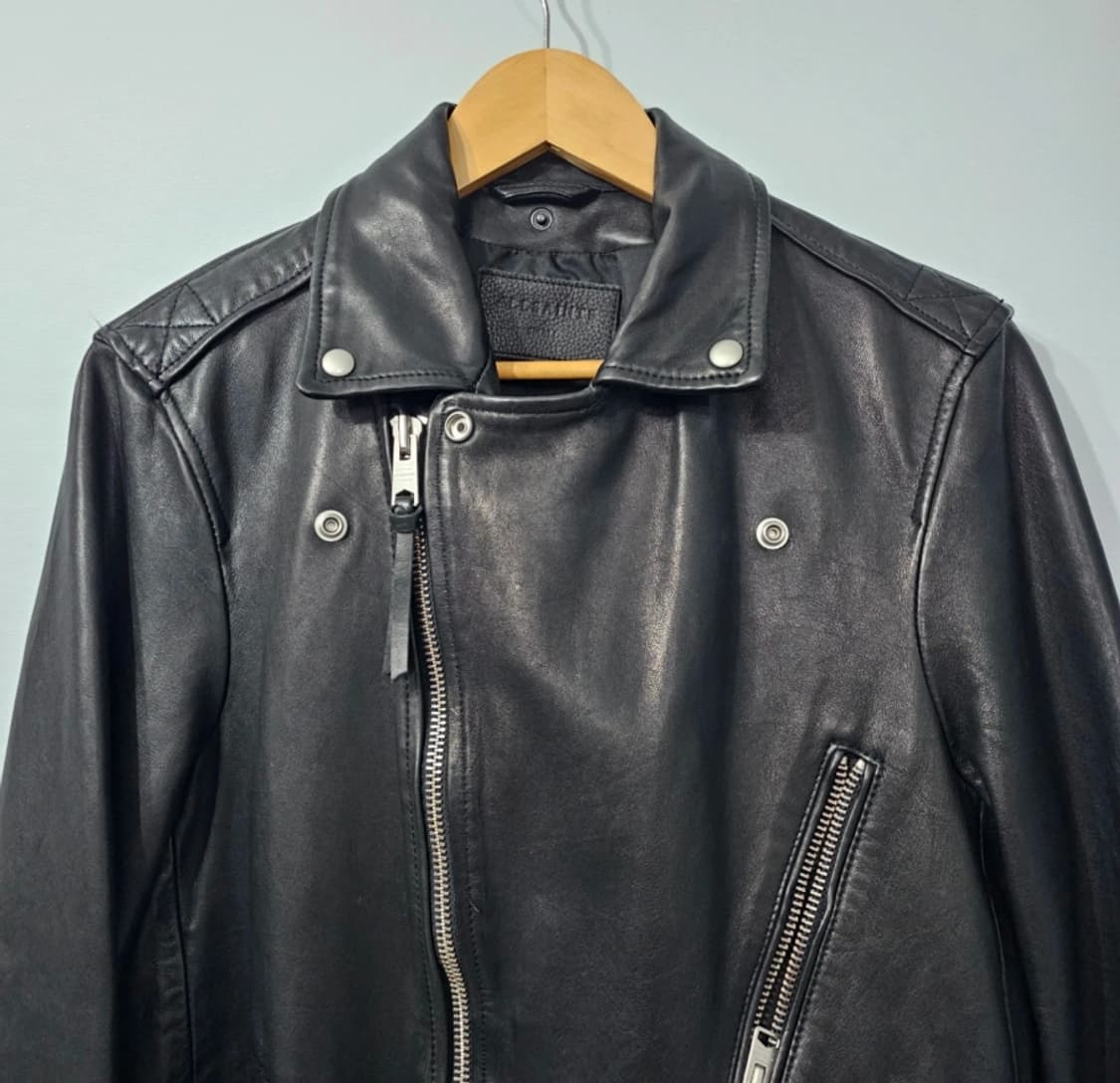 AllSaints 올세인츠 볼트 양가죽 바이커 자켓 95 상품이미지5