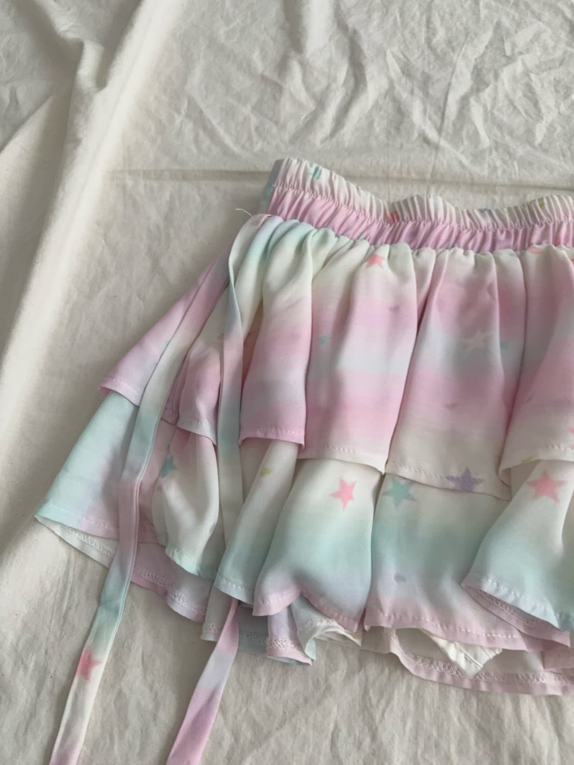 러블리 솜사탕 미니 프릴 캉캉 스커트  상품이미지6