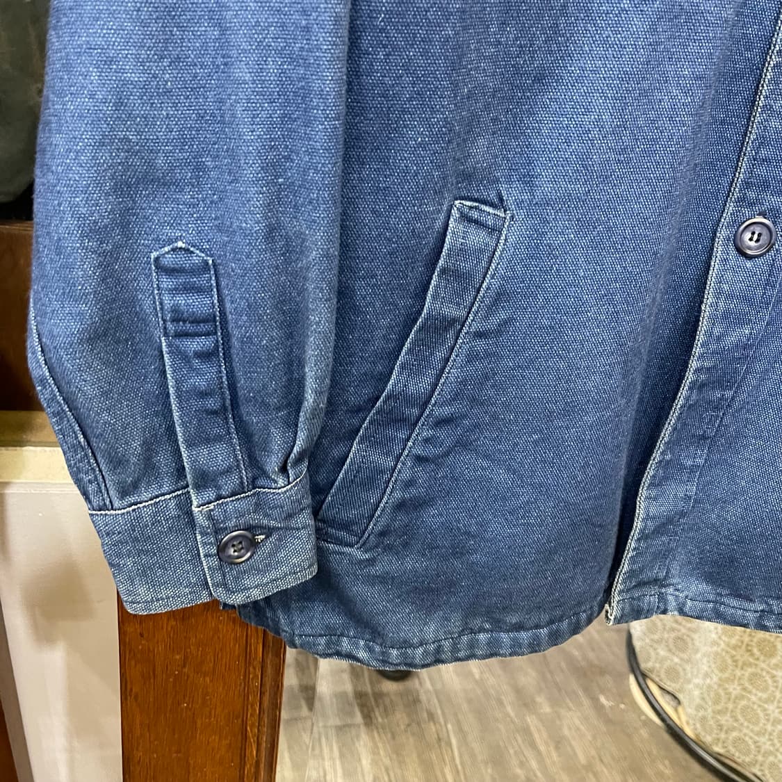 90's work shirt jacket 상품이미지4