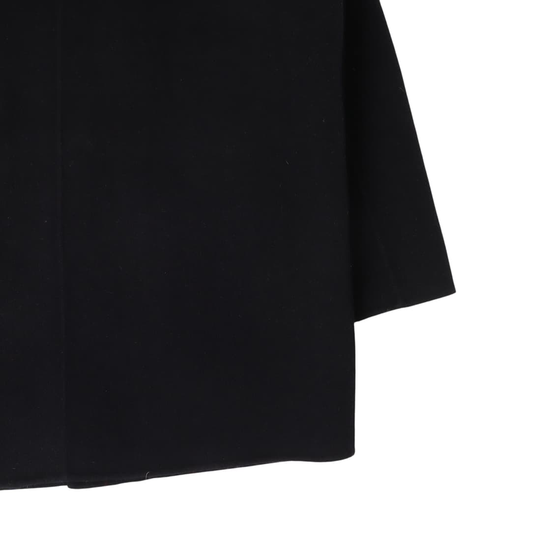 발망 핸드메이드 체크 카라 울 하프 코트 상품이미지7