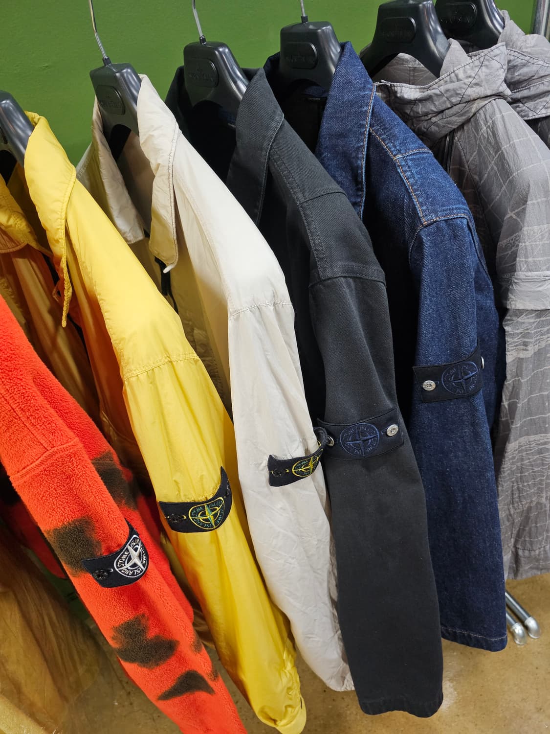 스톤아일랜드 데님 리서치 지퍼 디테일 오버셔츠 26SS (새 상품) 상품이미지9