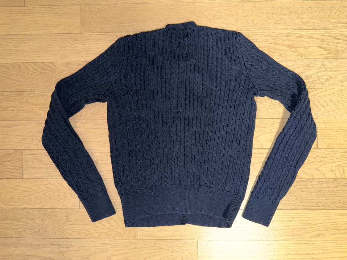 폴로 랄프로렌 미니 케이블 코튼 가디건 / 헌터 네이비 상품이미지2