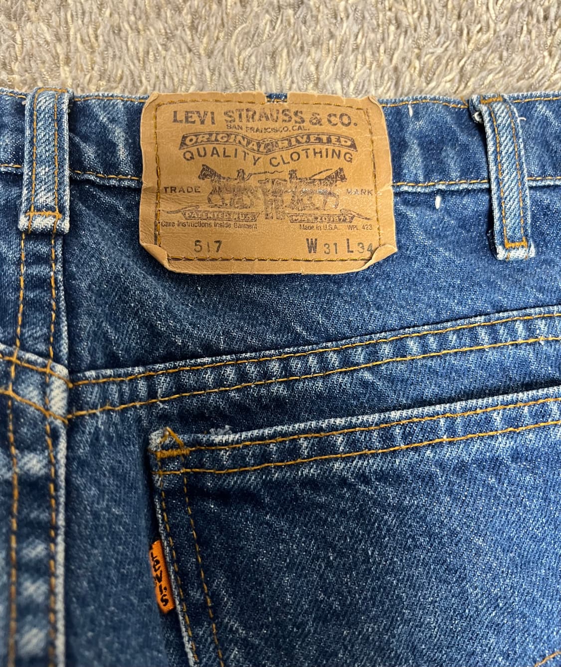 Levis 리바이517 오렌지탭 MADE IN USA / 31사이즈 상품이미지4