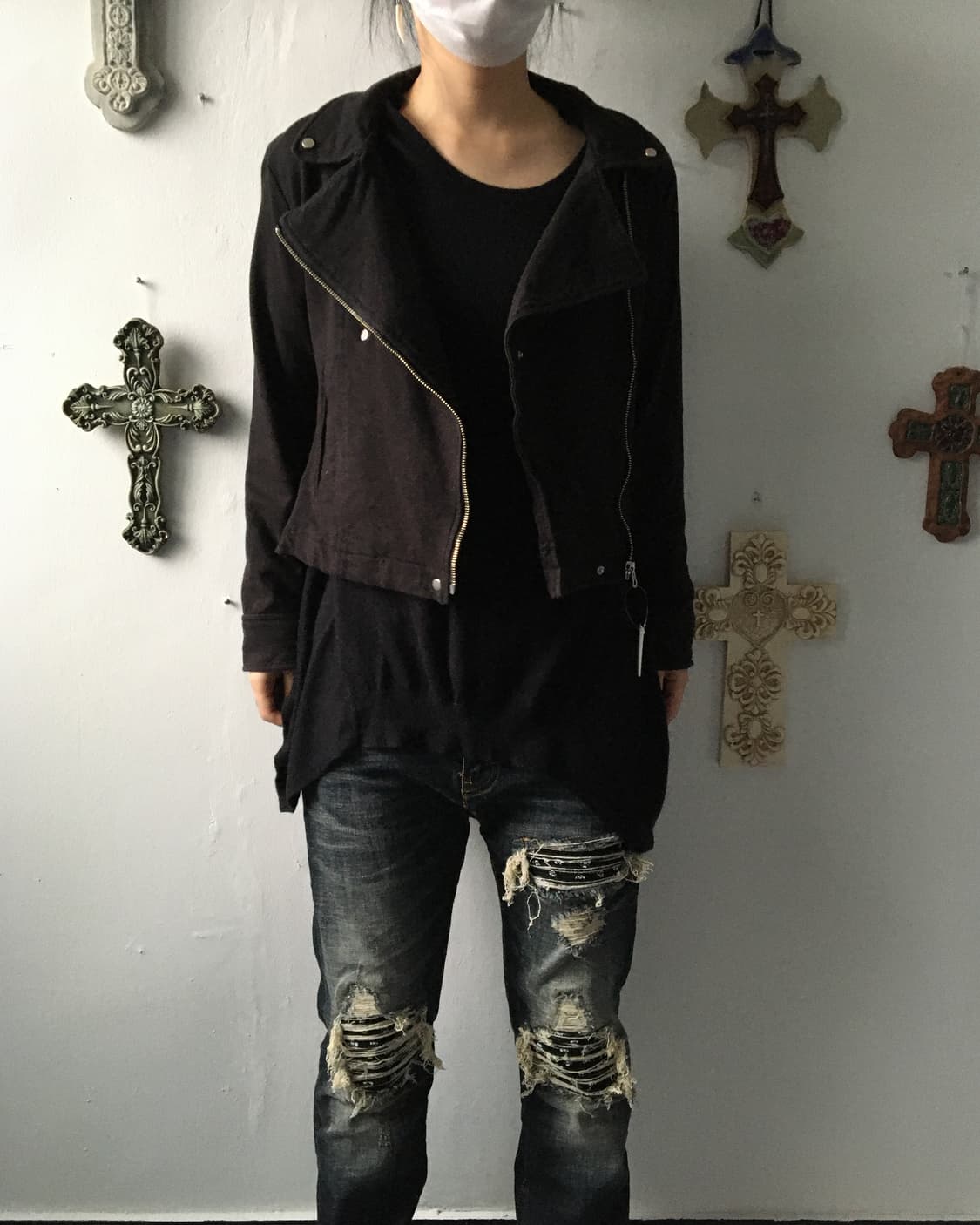 Unbalanced woolen knit 상품이미지8