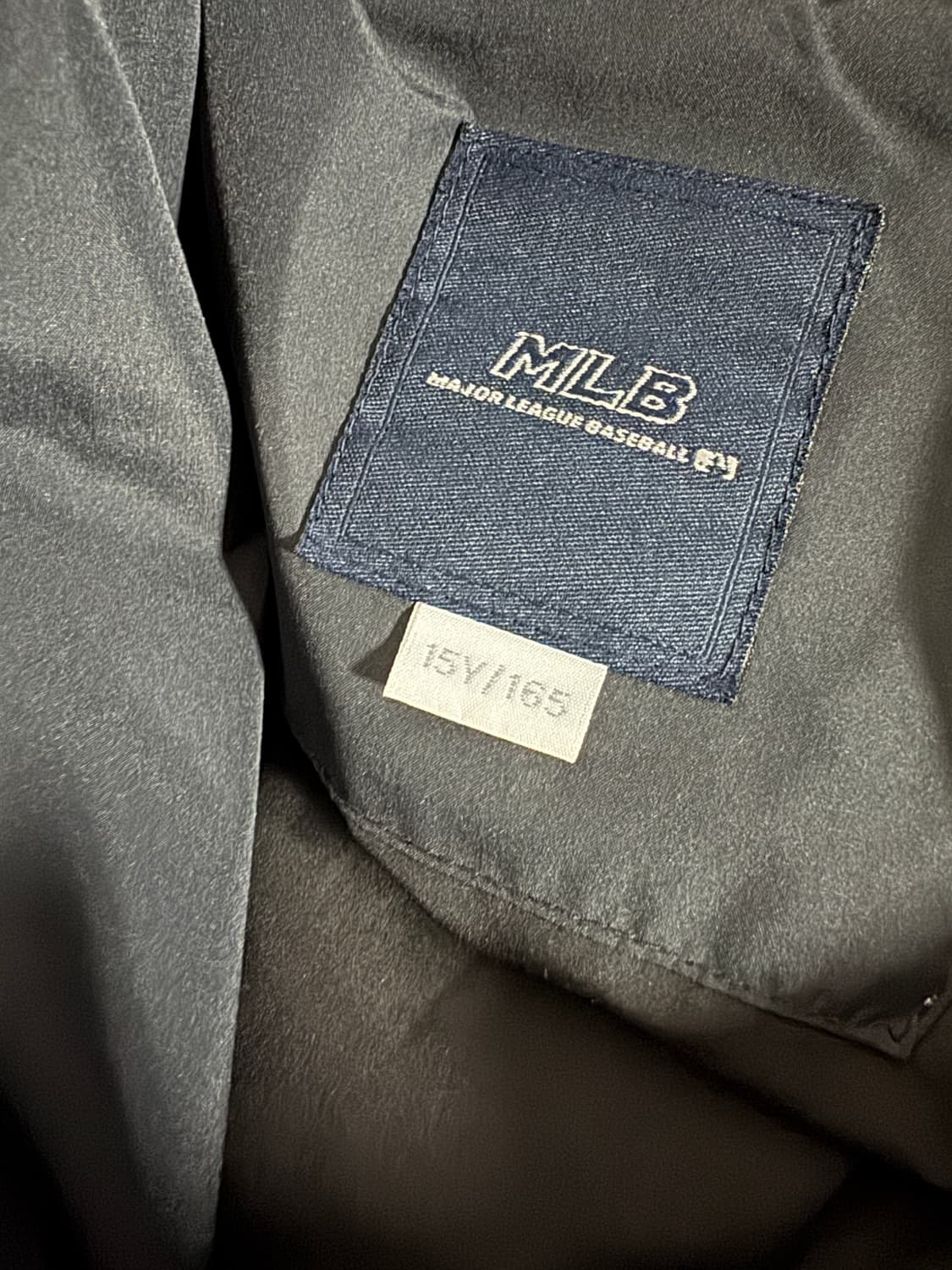 여성 MLB 뉴욕 양키스 덕 다운 후드 롱패딩 165 상품이미지3