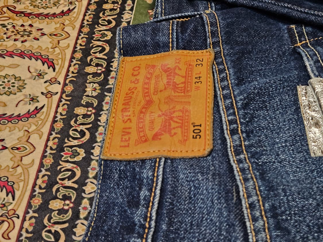 Levi’s 501 Denim Pants (도라에몽Custom Ver.) 상품이미지6