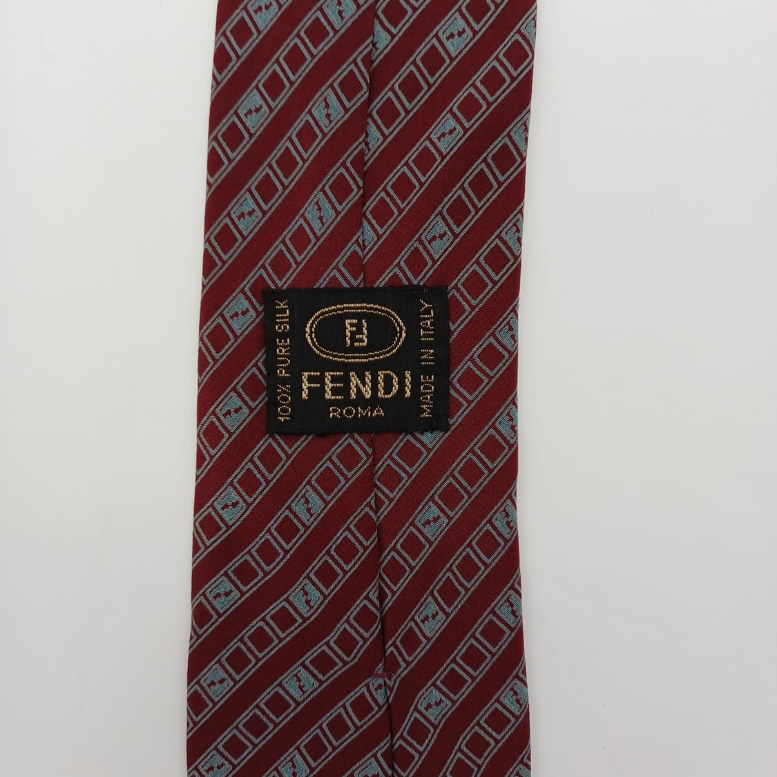 FENDI 펜디 실크 넥타이 [BCF10803_0004-121] 상품이미지5