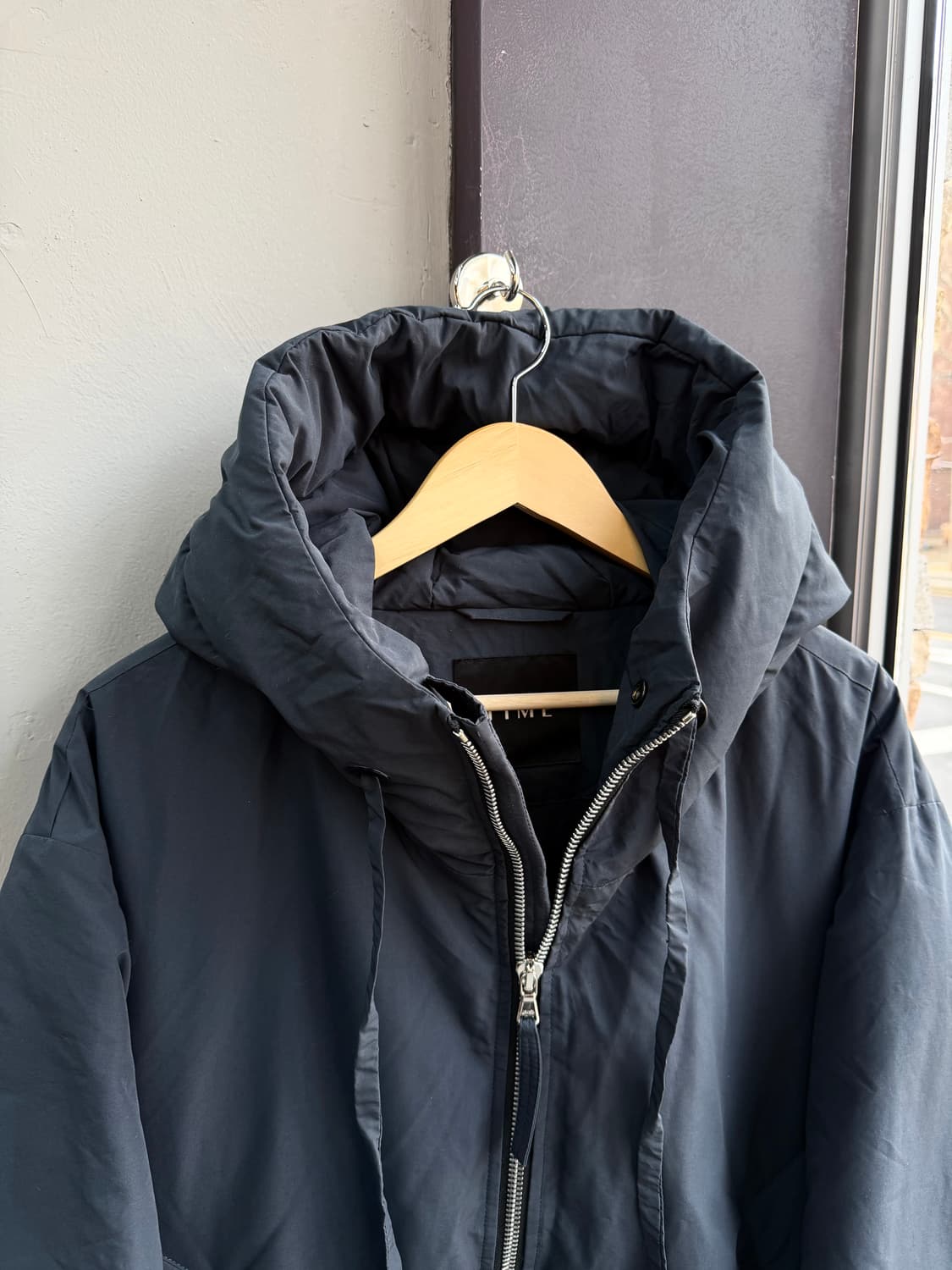 .100~105/ 타임옴므 21-22FW 구스다운 후디 패딩점퍼 상품이미지3