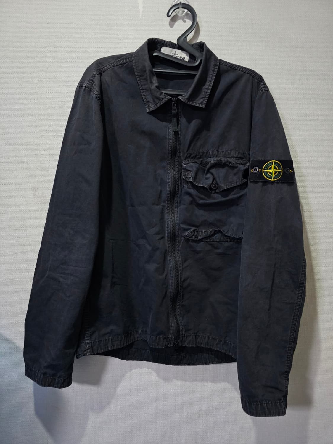 정품 21SS 스톤아일랜드 올드이펙트 자켓 블랙 95 / M 상품이미지1