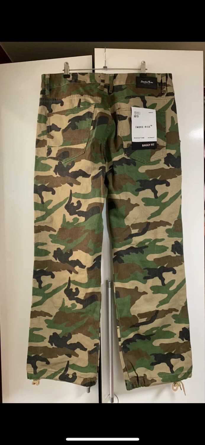 스모크라이즈 포켓 카모 팬츠 34 새제품 상품이미지3