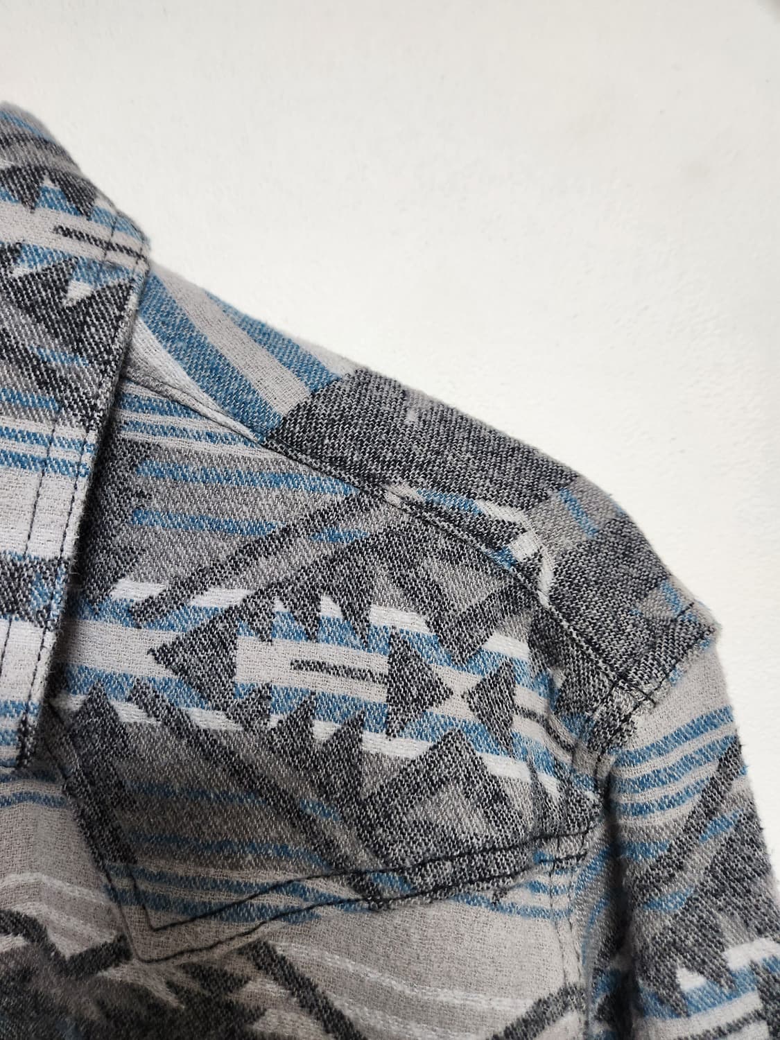 랭글러Wrangler 나바호 프리미엄 헤비 셔츠 L - S134 상품이미지3