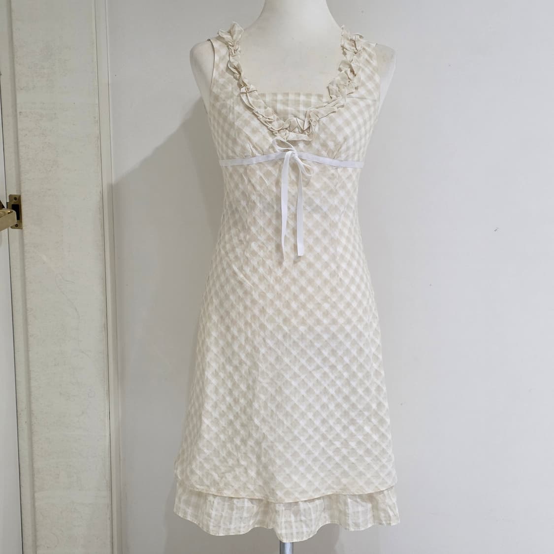 핀터깔 히메라떼갸루 모리걸 프릴 민소매원피스 상품이미지1