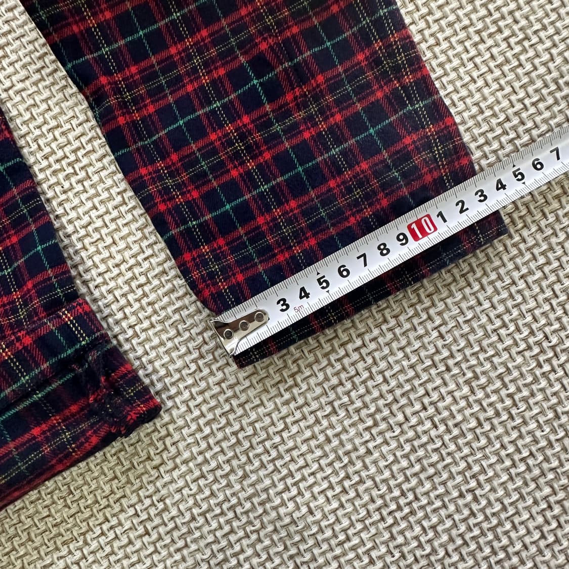 67 루이까스텔 여성 체크 바지 0429D 상품이미지6