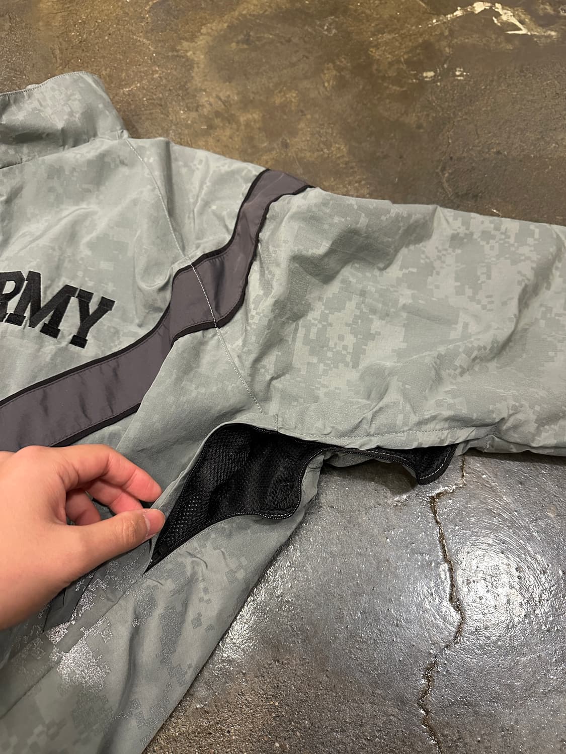 US ARMY ACU 디지털 바람막이 자켓 S 상품이미지4