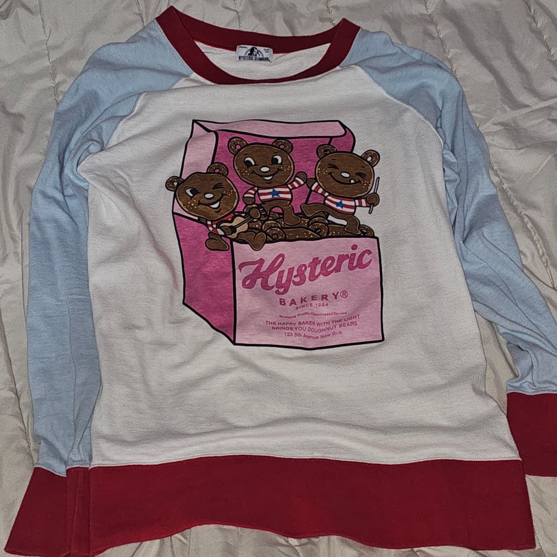 히스테릭글래머 도넛베어 나그랑 롱슬리브 상품이미지1