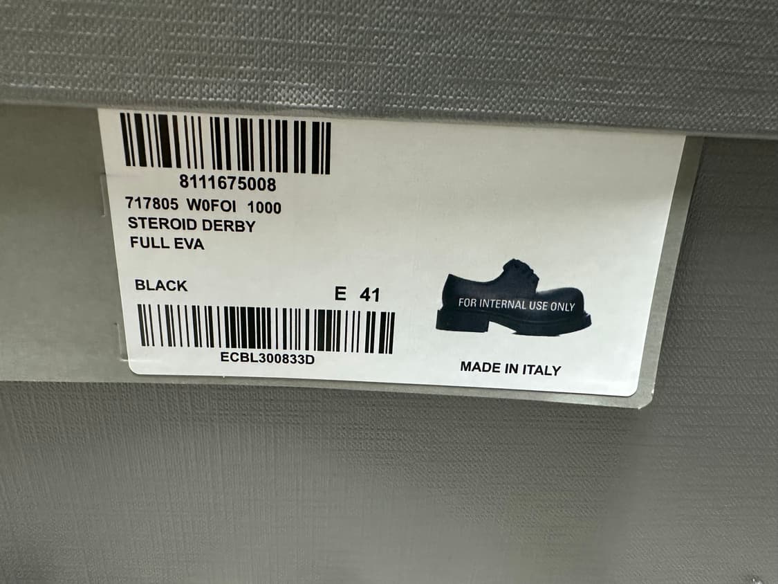 [41] 발렌시아가 스테로이드 더비 상품이미지3