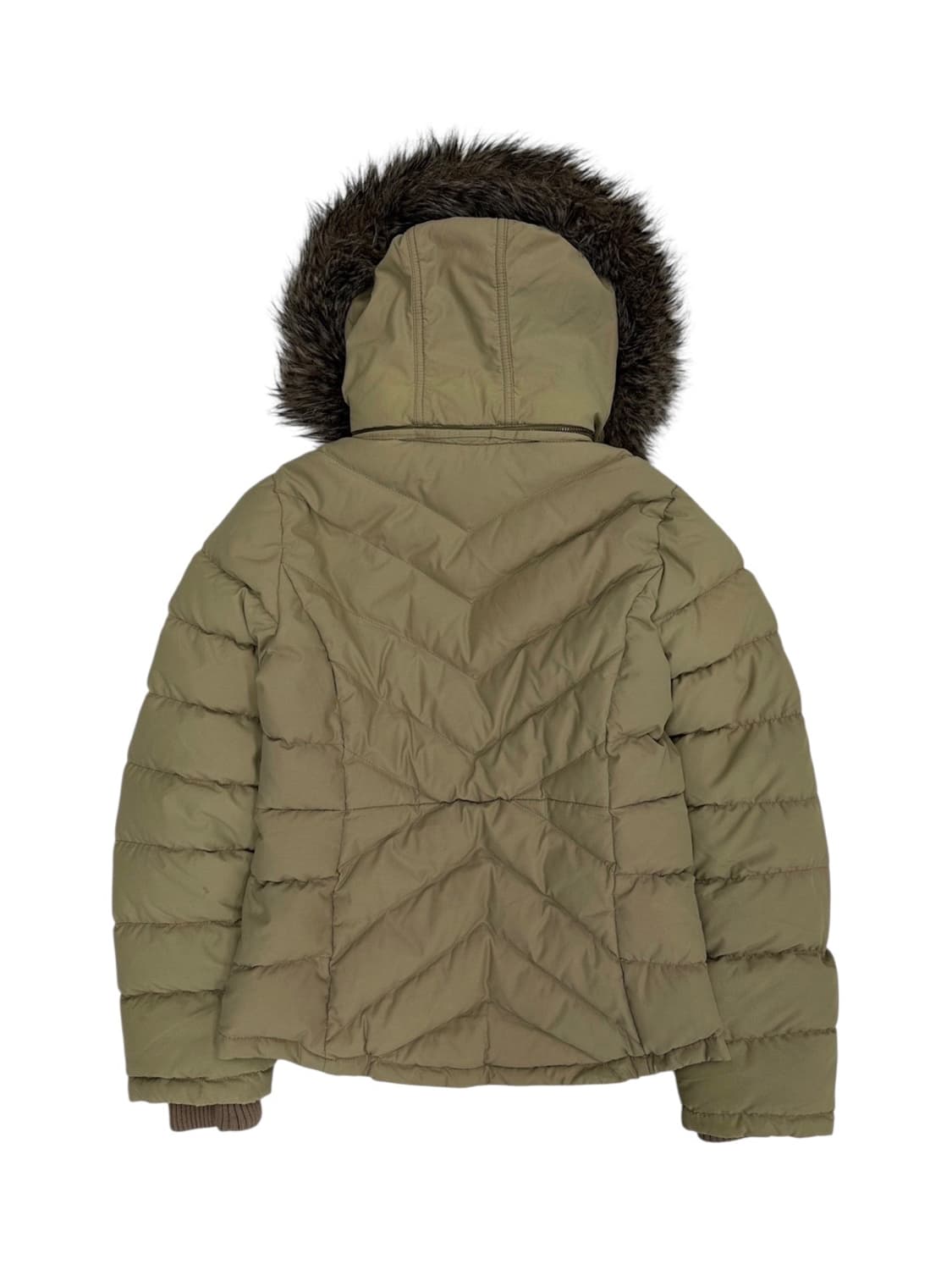 00s 폴로 y2k 덕다운 패딩 베이지 (여성S)  상품이미지8