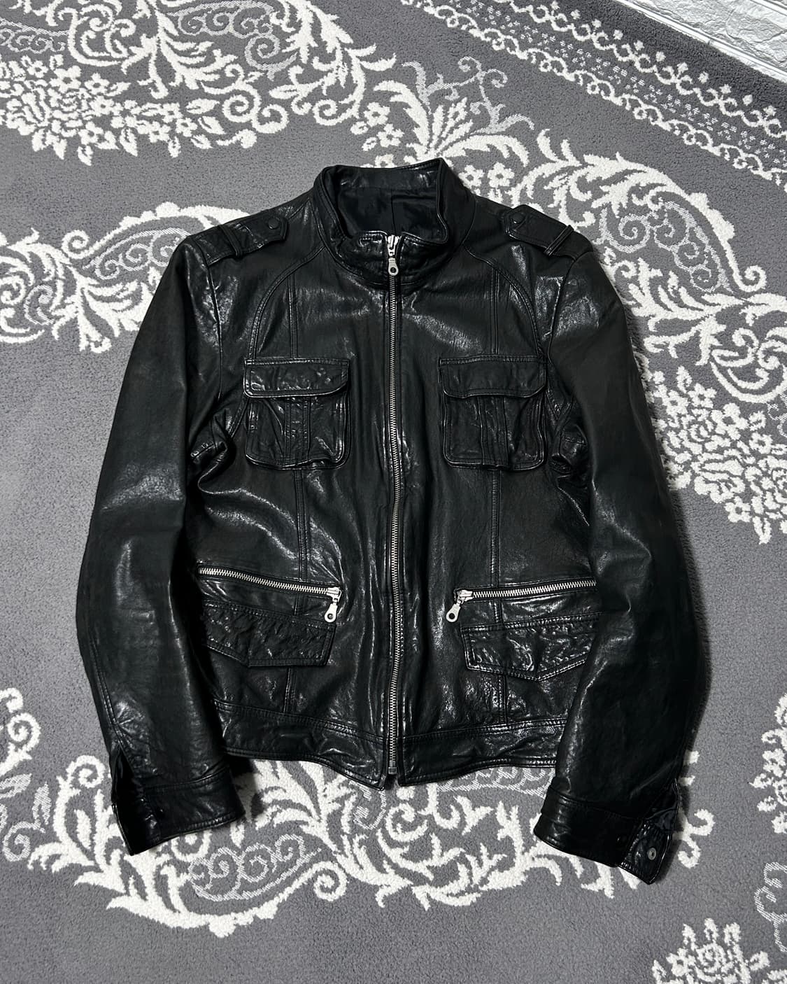 00’s 램스킨 밀리터리 자켓 상품이미지3